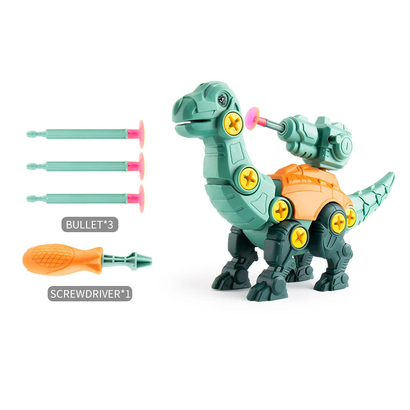 Montessori Dinosaur Puzzles Screwdriver Tool for Kids - LittleOzKid