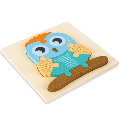 High Quality Baby 3D Wooden Educational Cartoon Puzzle (Get 4 for $64)