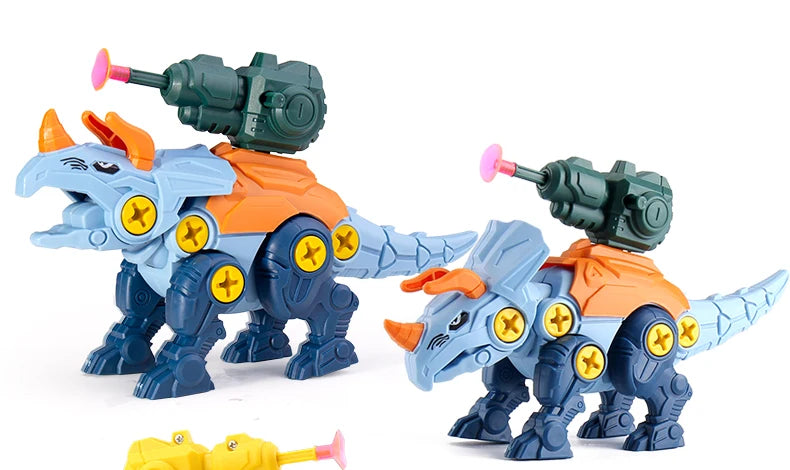 Montessori Dinosaur Puzzles Screwdriver Tool for Kids - LittleOzKid