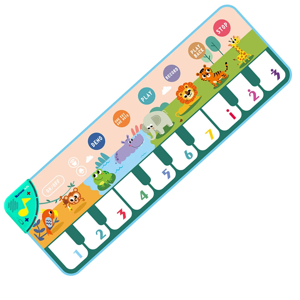 Foldable Musical Piano Mat, Keyboard Dance Mat for Kids & Toddlers
