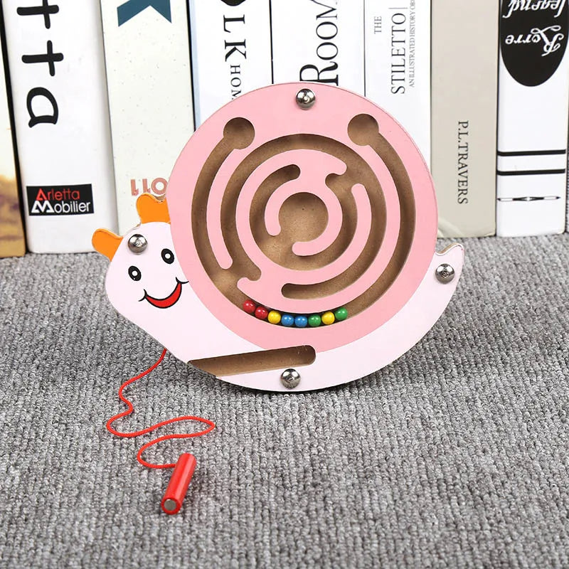 Baby Montessori Magnetic Track Maze - LittleOzKid
