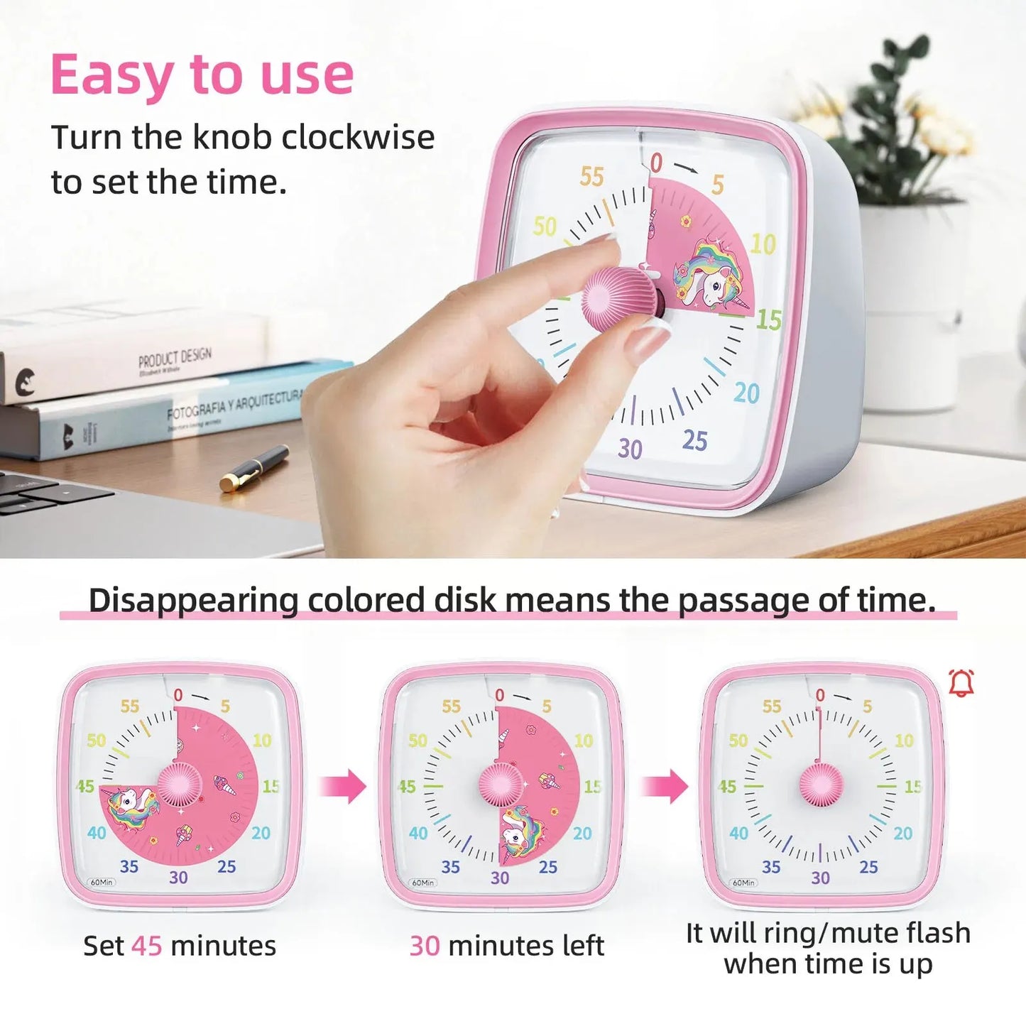 Rainbow Visual Timer