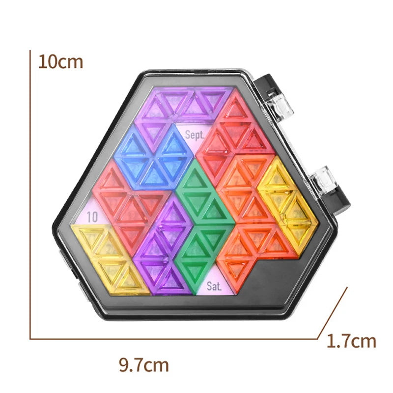 Montessori 3D Tangram Jigsaw Thinking Board Game Puzzle