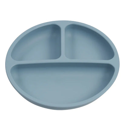 Silicone Suction Divided Plate Baby Children Toddler Feeding(BPA Free) - LittleOzKid