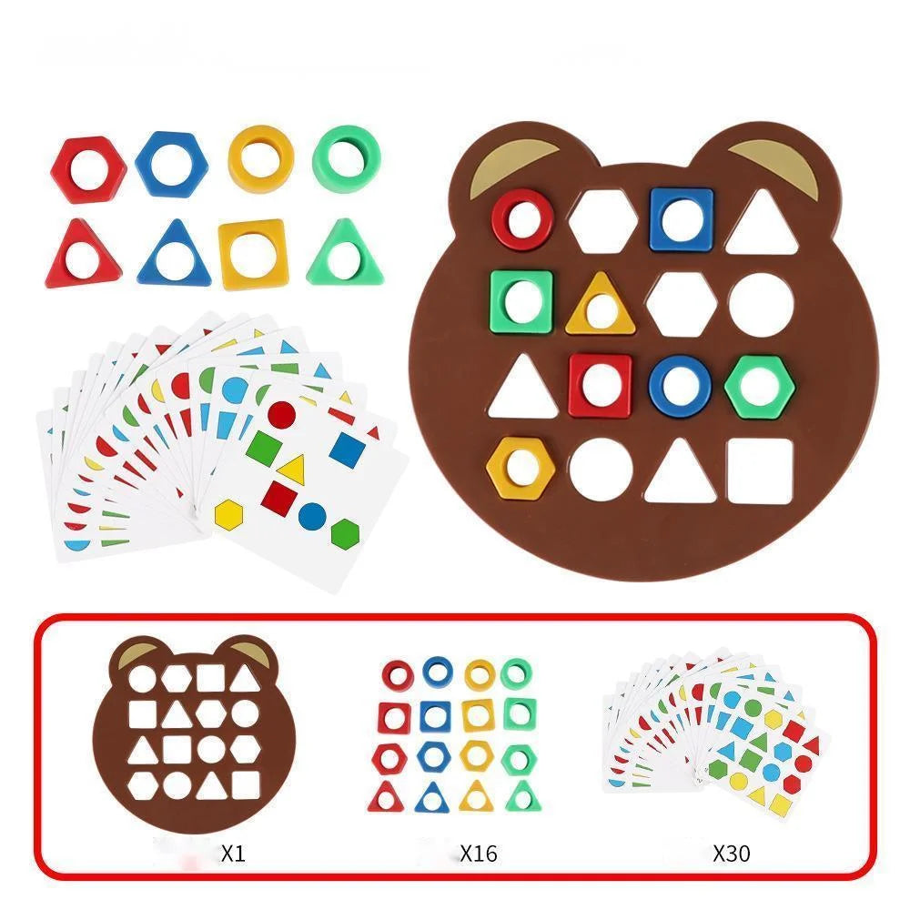 Matching 3D Puzzle Learning Game - LittleOzKid