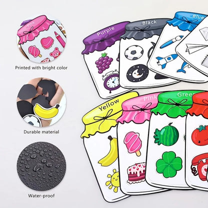10Pcs Fridge Magnetic Color Sorting Toys - Educational Toddler Gift