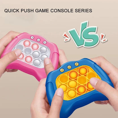 Electronic Push Pop‑Up Light‑Up Bubble Game, The Next Level of Sensory Fun