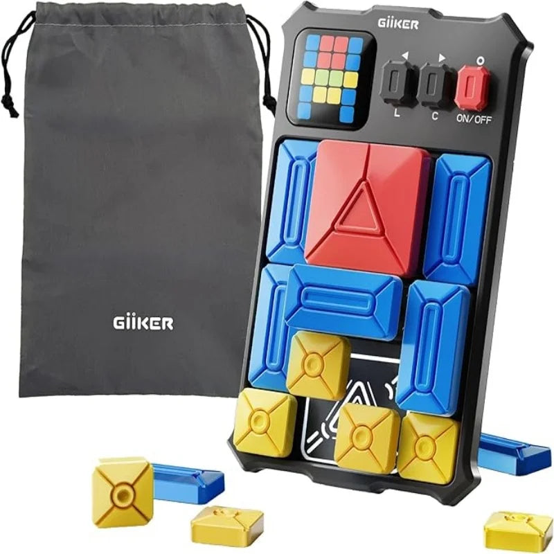GiiKER Super Slide Puzzle Games, 500+ Levels Brain Training Toy for Kids