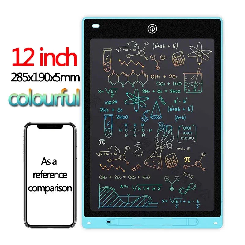 Kids 10&12 inch LCD Writing, Drawing Tablet Board Kids