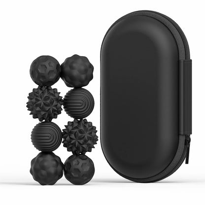 Silicone Magnetic Sensory Balls, Stress Relief Sensory Toy for Adult and Kids