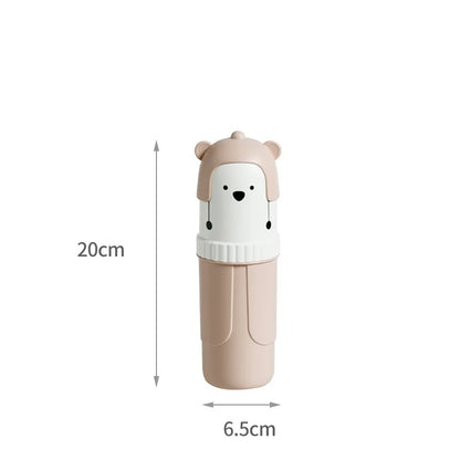 Portable Travel Toothbrush Cup & Toothpaste Holder Case