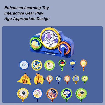 Kids STEM Electric Gears Building Blocks Set Toy – Educational Construction Game