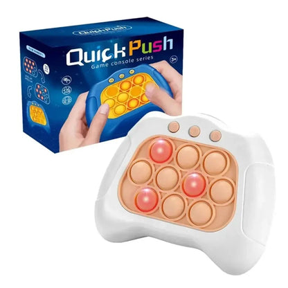 Electronic Push Pop‑Up Light‑Up Bubble Game, The Next Level of Sensory Fun