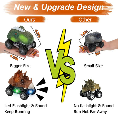 Electric Dinosaur Toy Car for Kids, T_Rex Car