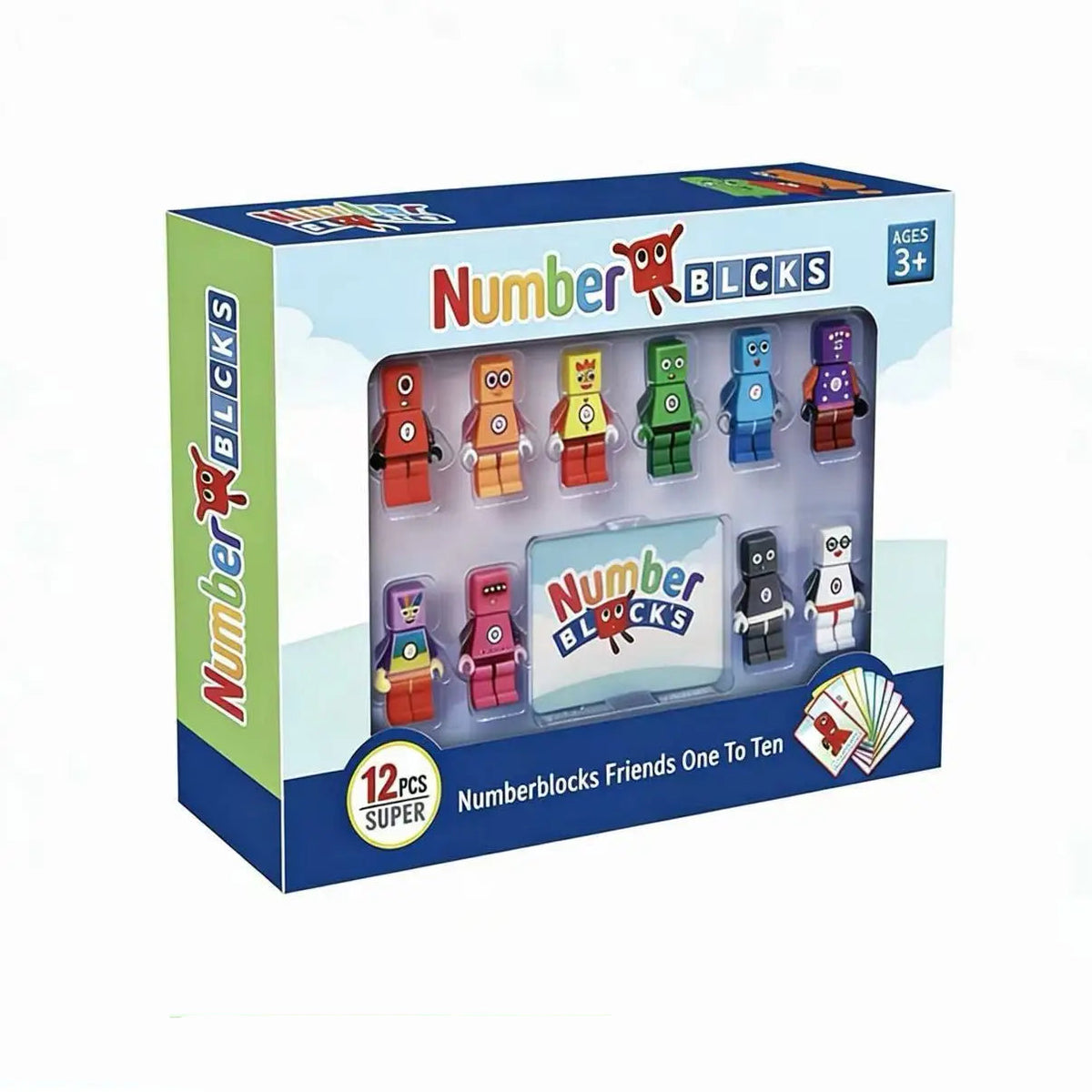 Numberblocks Assembly Model Toy Kids Math Learning Educational Building Set