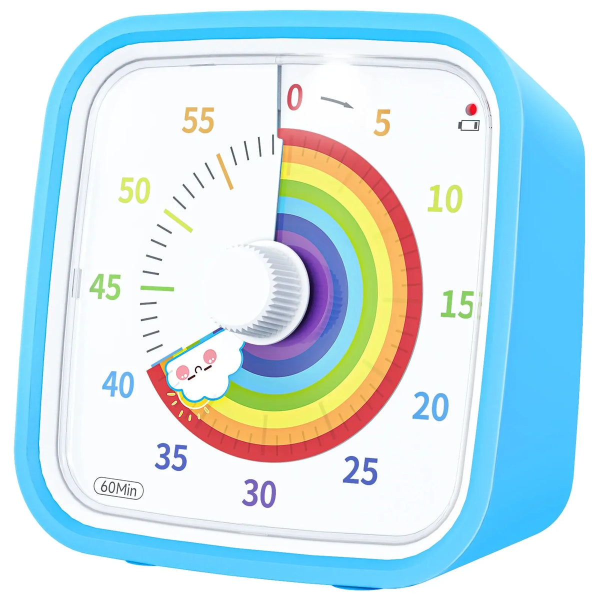 Visual Timer 60-Minute Countdown for Kids & Adults