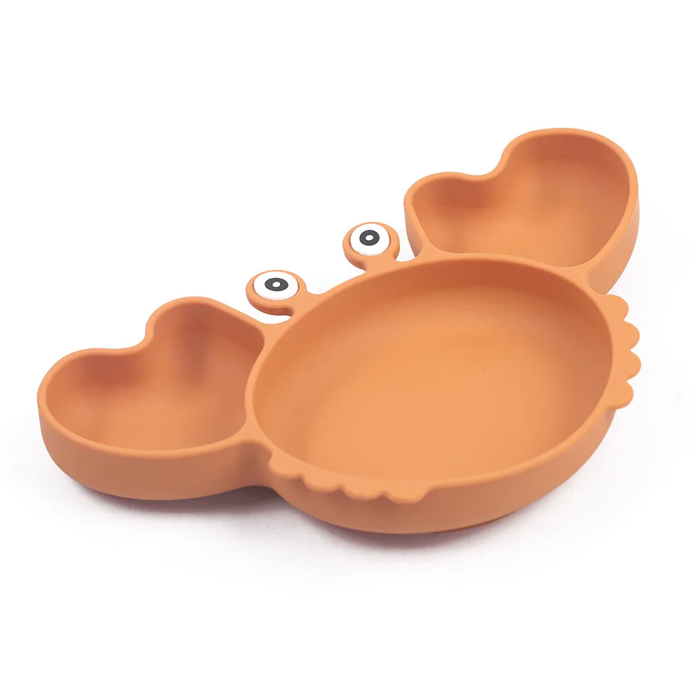 9Pcs Silicone Baby Feeding Set Dishwasher Safe Suction Bowl Bib Plate Spoon Cup (BPA Free) - LittleOzKid