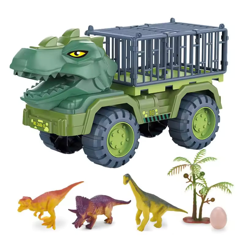 Dinosaur Truck Toy Car, Jurassic Dinosaur Transport
