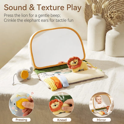 Playful Tummy Time Mirror & Sensory Toy Set 🌿