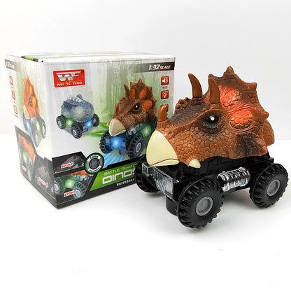 Electric Dinosaur Toy Car for Kids, T_Rex Car
