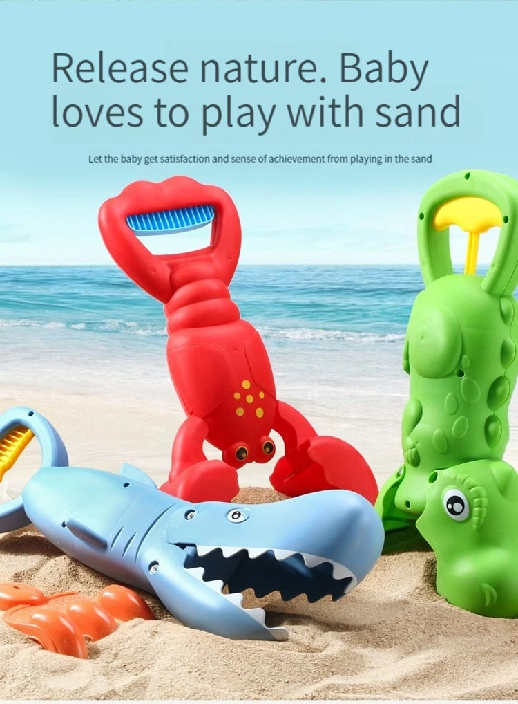 Beach Toys Sand Playing and Grabber Baby Bath Toys - LittleOzKid