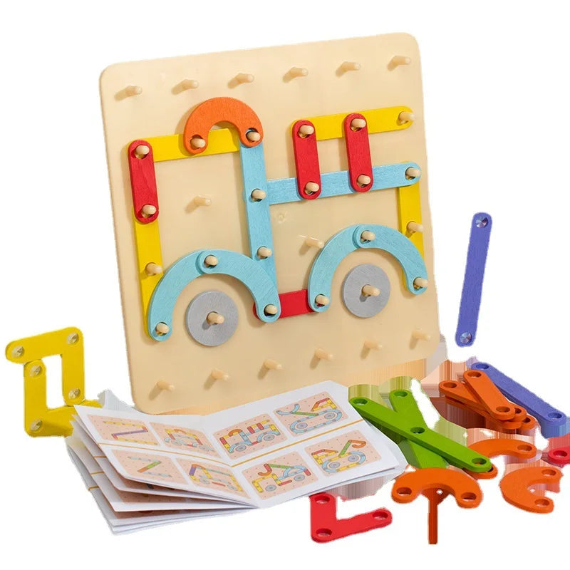 Nailboard Montessori Sensory Toy - LittleOzKid