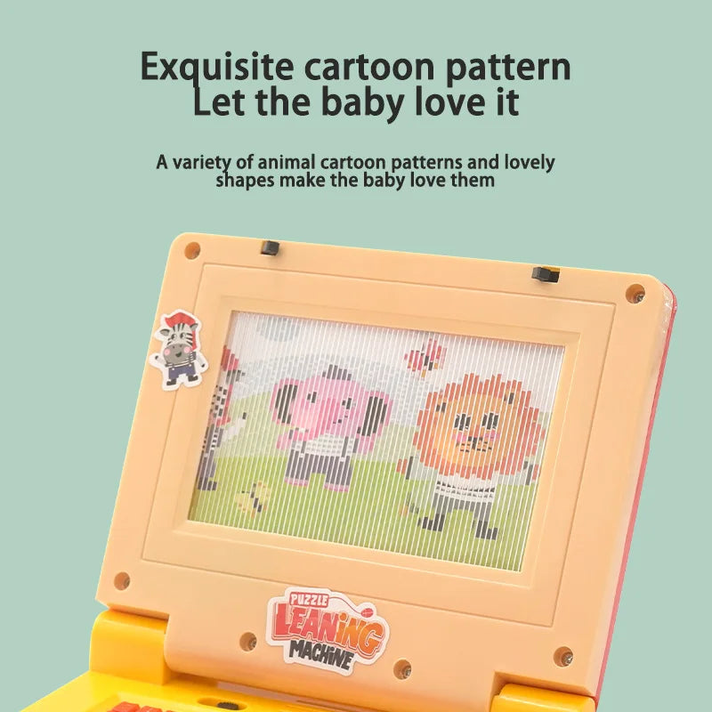 Musical Mini Simulation Notebook with Mouse, Laptop Toys for Kids and Babies - LittleOzKid