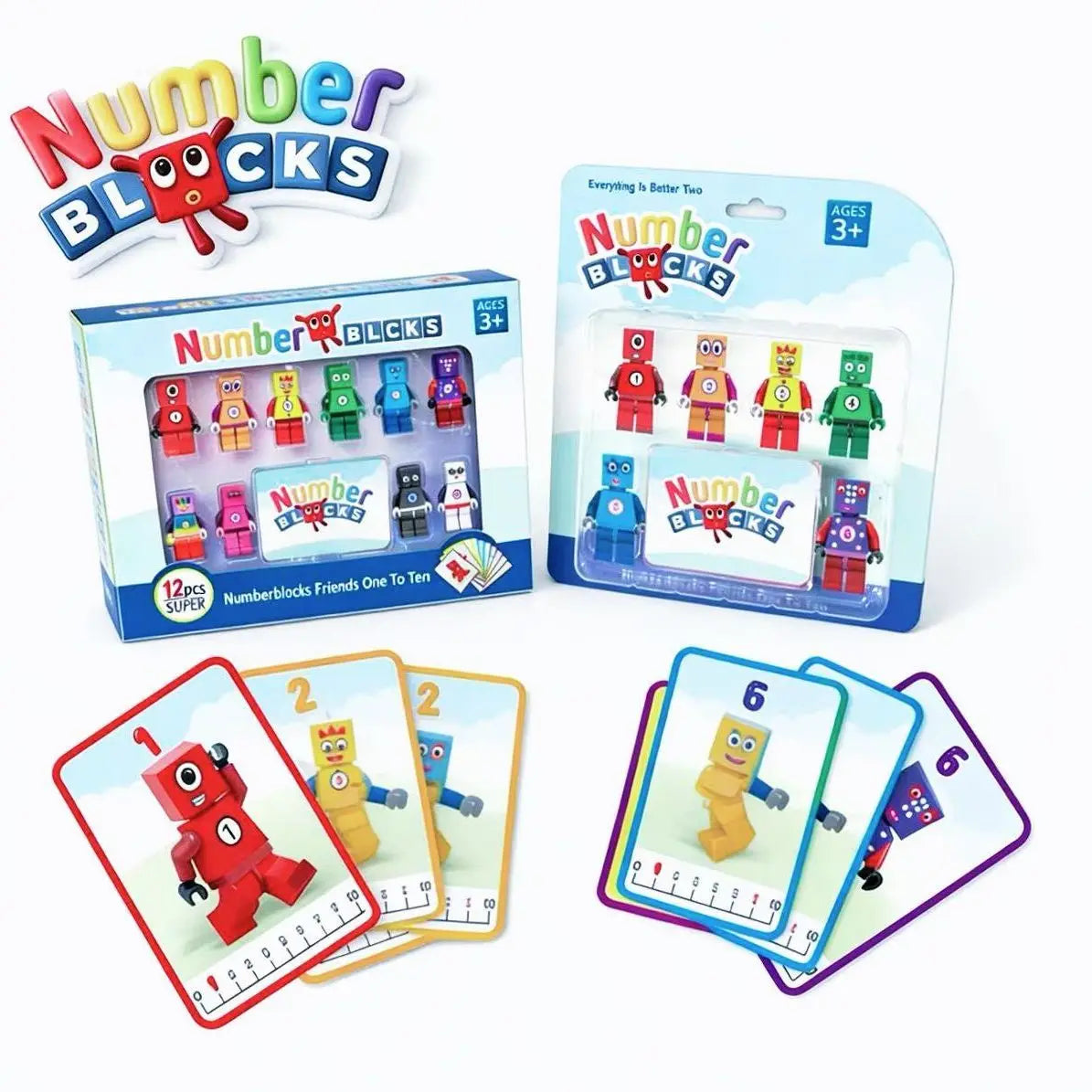 Numberblocks Assembly Model Toy Kids Math Learning Educational Building Set