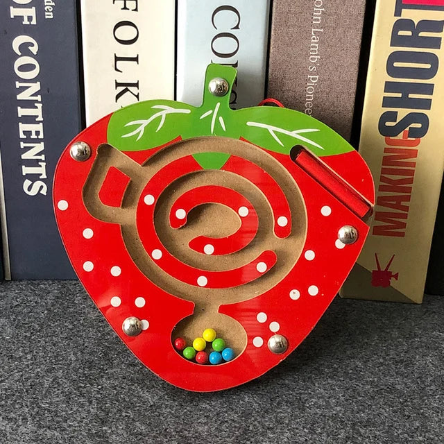 Montessori Magnetic Track Maze