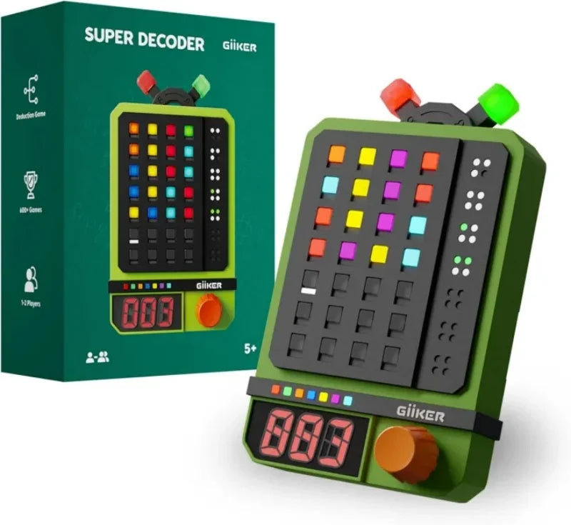 GiiKER Super Decoder Board Game 600+ Logical Reasoning Challenges Educational STEM Toy