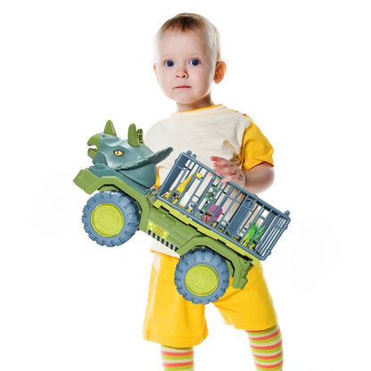 Dinosaur Truck Toy Car, Jurassic Dinosaur Transport