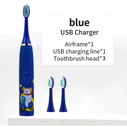 Electric Toothbrush for Children Aged 3 to 15 Professional Tooth Care Waterproof