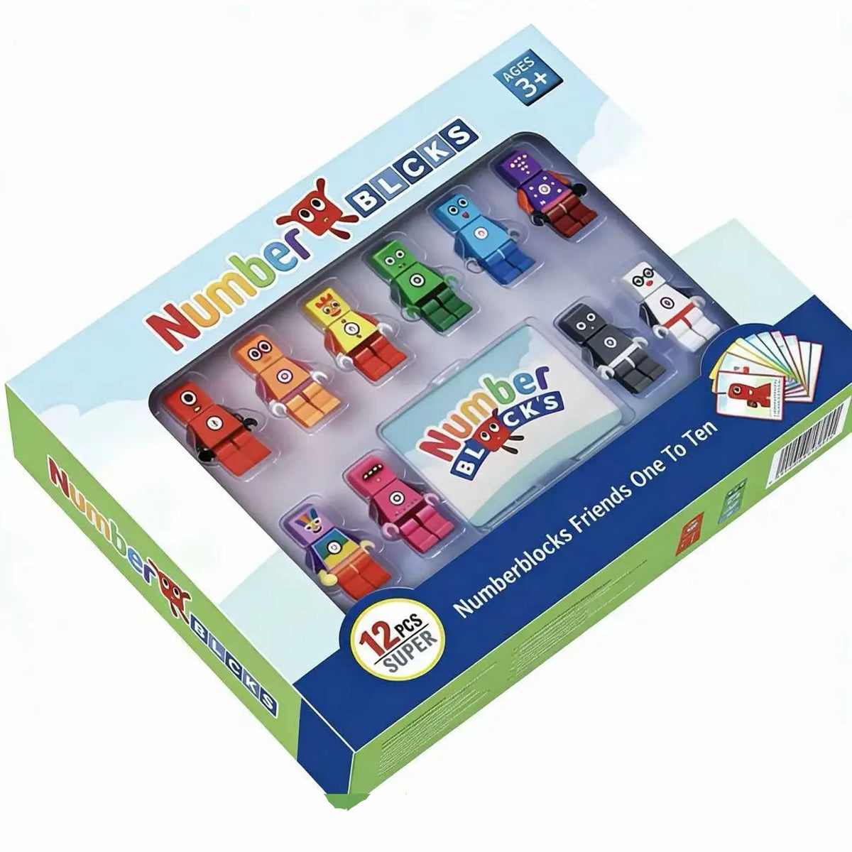 Numberblocks Assembly Model Toy Kids Math Learning Educational Building Set