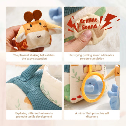 Baby Montessori Farm Animals Music Sensory Box – Finger Precision & Touch Development