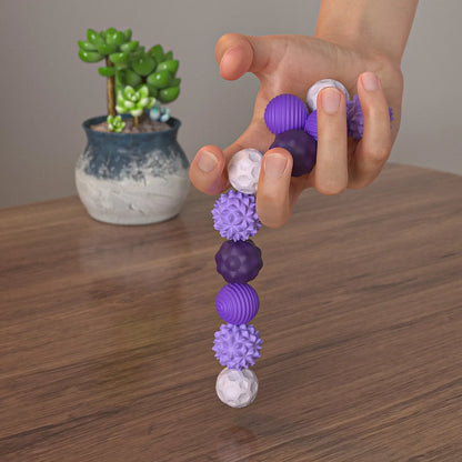 Silicone Magnetic Sensory Balls, Stress Relief Sensory Toy for Adult and Kids