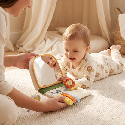 Playful Tummy Time Mirror & Sensory Toy Set 🌿