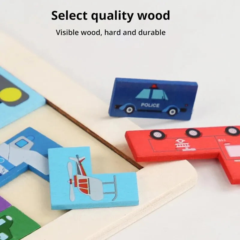Cars Traffic Game Puzzle - LittleOzKid