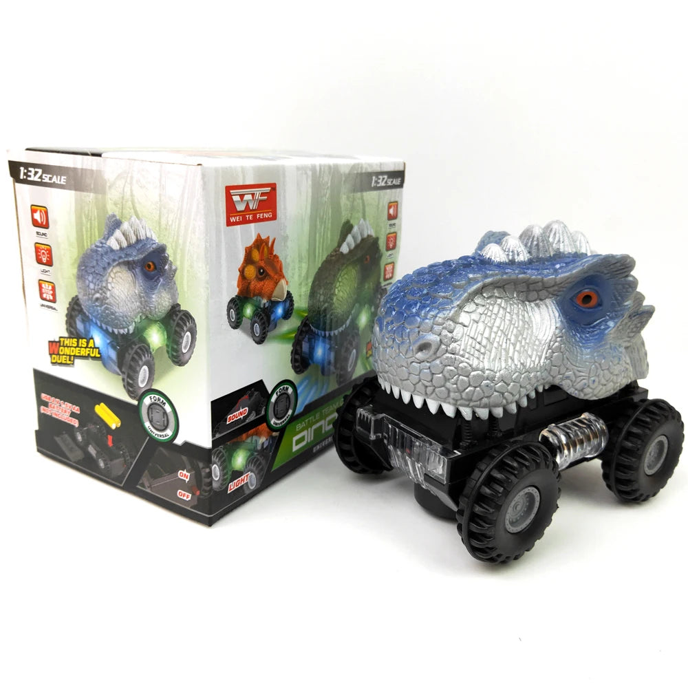 Electric Dinosaur Toy Car for Kids, T_Rex Car