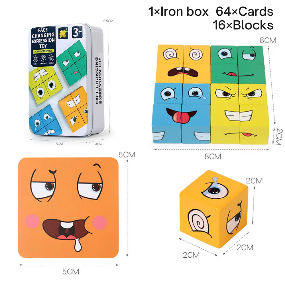 Montessori Rubik's Cube Game - LittleOzKid
