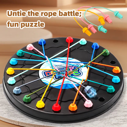 Twisted Rope Knots Untangle Stack Puzzle
