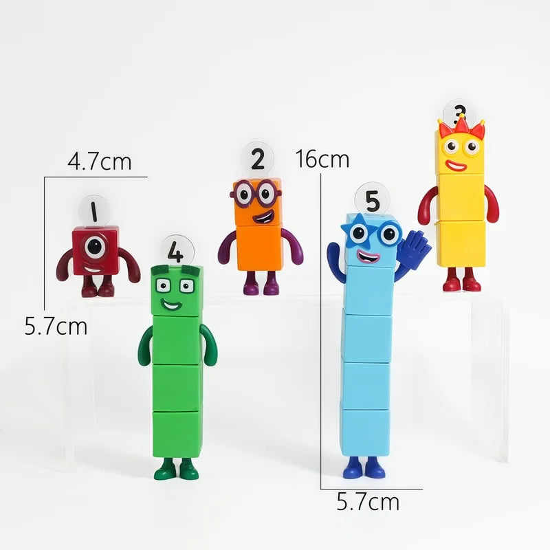 Numberblocks Friends one to Ten Figure Set