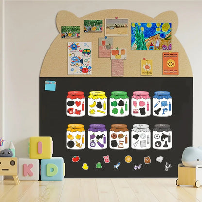 10Pcs Fridge Magnetic Color Sorting Toys - Educational Toddler Gift