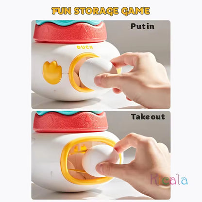 Montessori Duck Stacking Toy – Tumbler & Sorting Game for Babies and Toddlers