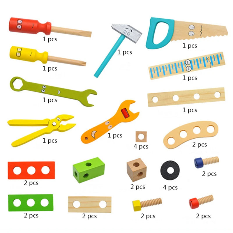 Montessori Toolbox Pretend Play Set - LittleOzKid