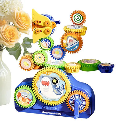 Kids STEM Electric Gears Building Blocks Set Toy – Educational Construction Game