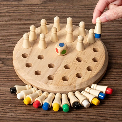 Wooden Memory Match Game, Montessori Educational Toy - LittleOzKid