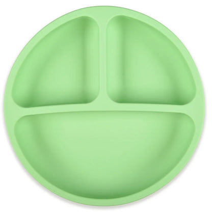 Silicone Suction Divided Plate Baby Children Toddler Feeding(BPA Free) - LittleOzKid