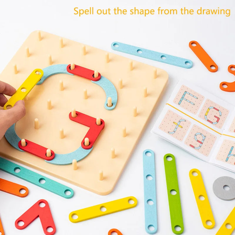 Nailboard Montessori Sensory Toy - LittleOzKid