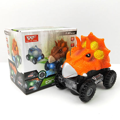 Electric Dinosaur Toy Car for Kids, T_Rex Car