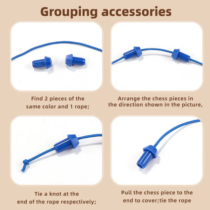 Twisted Rope Knots Untangle Stack Puzzle